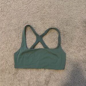 Lululemon Green Racerback Sports Bra